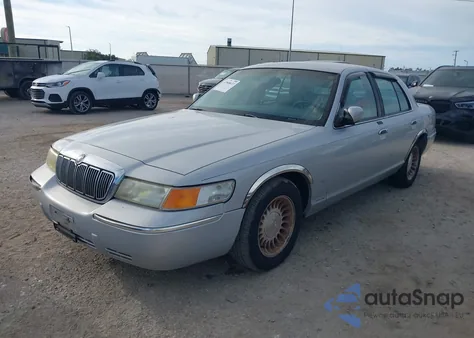 2000 Mercury Grand Marquis Ls из США, поврежденный, VIN 2MEFM75W7YX655739